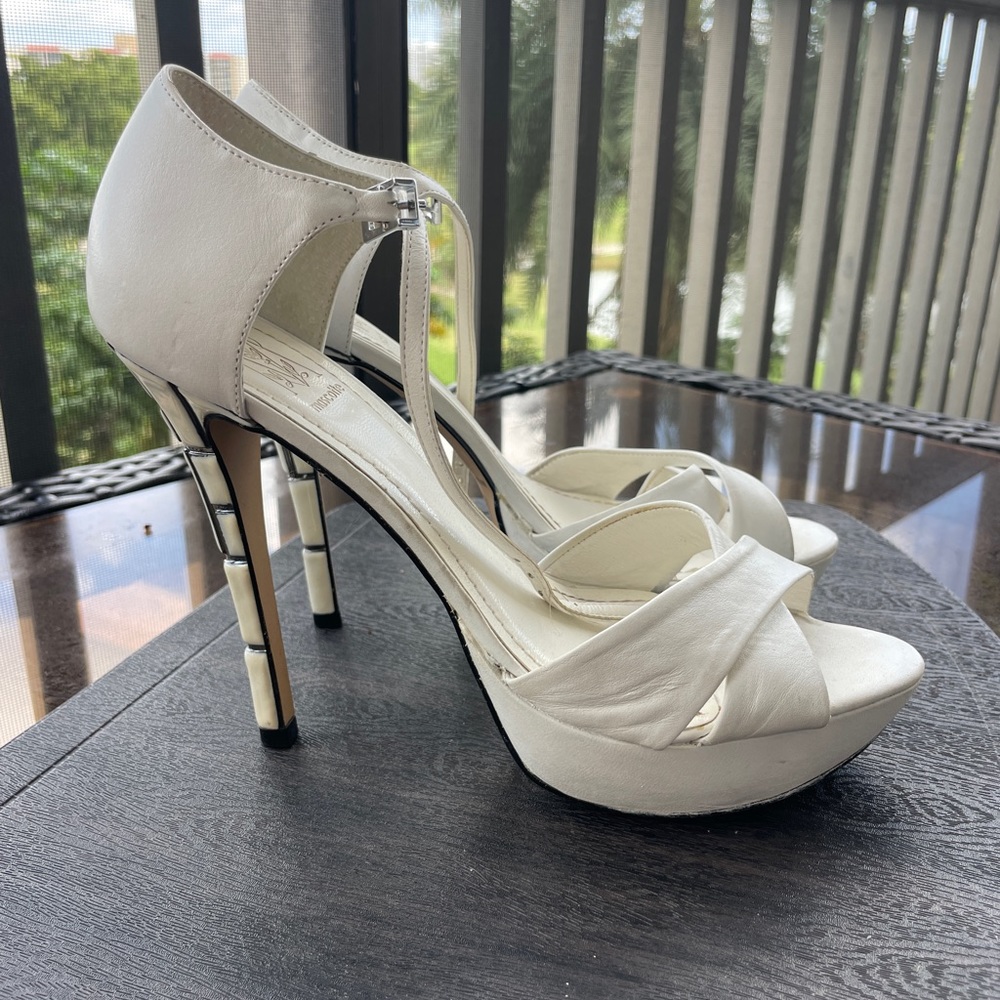 High Heels, White, In good condition